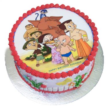 chhota bheem cartoon cake online