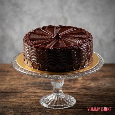 Dark Chocolate Truffle Cake