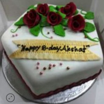 designer fondant cake online