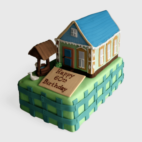 tiki hut | Island cake, Island birthday cakes, Luau cakes