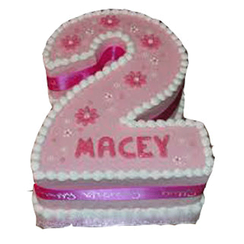 2 years birthday cake online