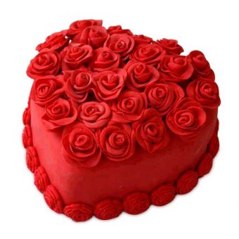 fondant heart cake online