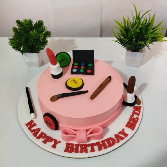 mac makeup cake