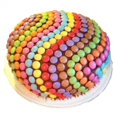 Rainbow Pinata Chocolate Cake