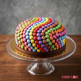 Rainbow Pinata Chocolate Cake