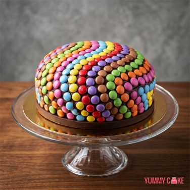 Rainbow Pinata Chocolate Cake
