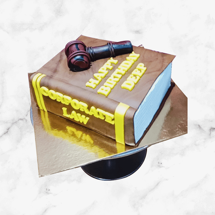 Legal Briefs Birthday Cake - CakeCentral.com