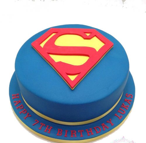 Superman Cake Online | Free Home Delivery in Delhi | YummyCake