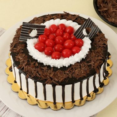 black forest birthday cake cherries on the top