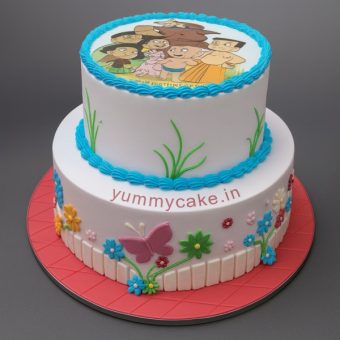 2 Tier Chhota Bheem Cake