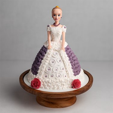 Princess Barbie Doll Cake