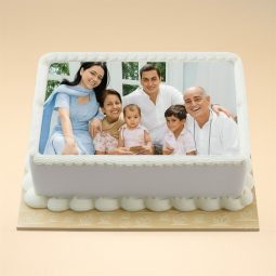 pineapple photo cake