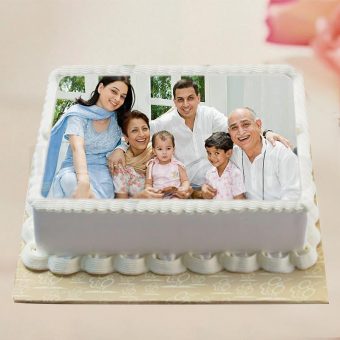 pineapple photo cake