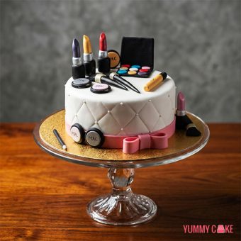 Makeup Birthday Cake