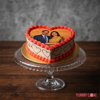 Wedding Anniversary Cake