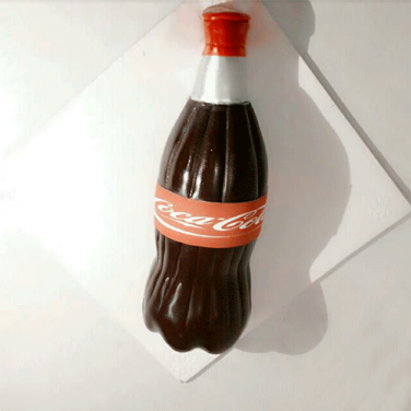 Coca Cola Bottle Theme Cake