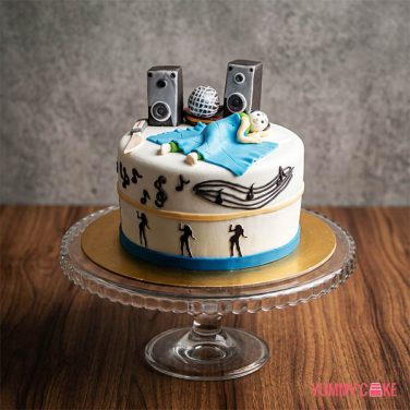 Music Lover Fondant Cake