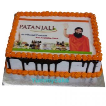 happy birthday patanjali cake