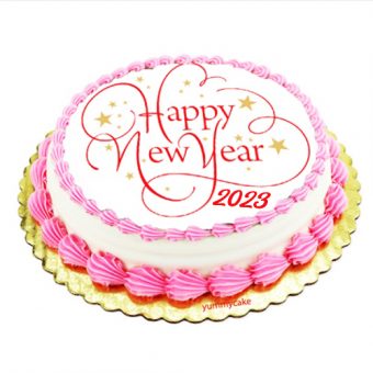 new year cake photo 2023