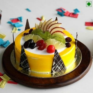 fresh pineapple fruit cake