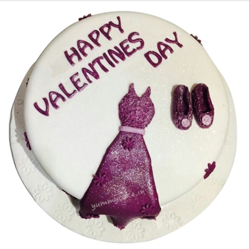Valentine Cake for Girls