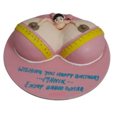 big boobies cake for adult party
