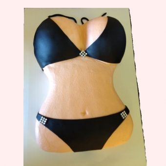 Bikini theme cake for adults