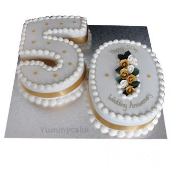 50th anniversary cakes online