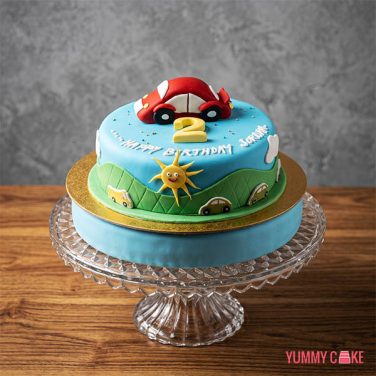2nd Birthday Cake for Boy