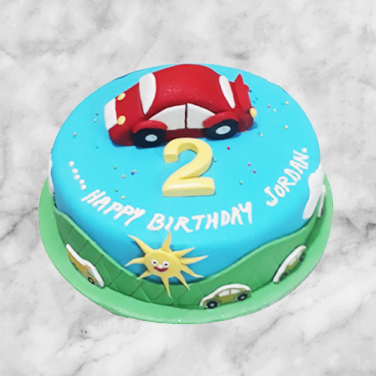 2nd Birthday Cake for Boy