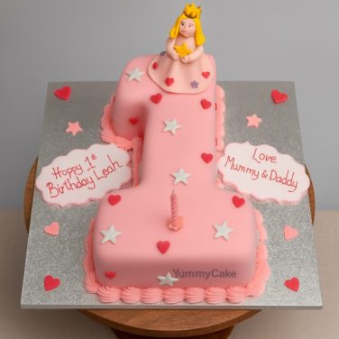 First Birthday Cake for Girls