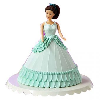 barbie princess cake