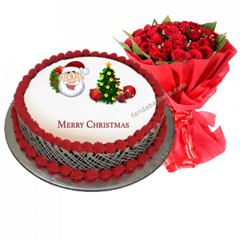 christmas cake gift online