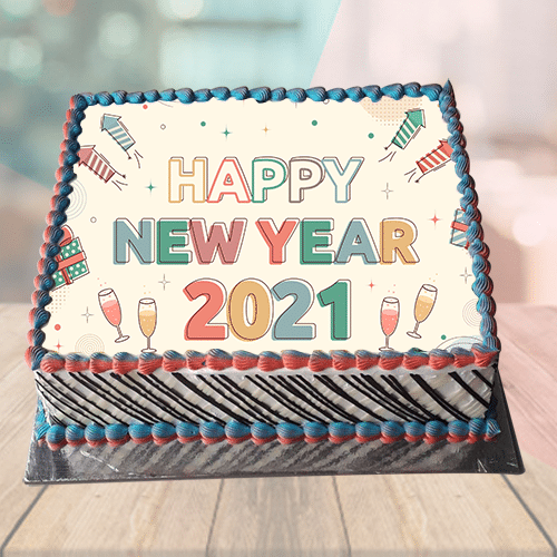 New Year 2021 Cake