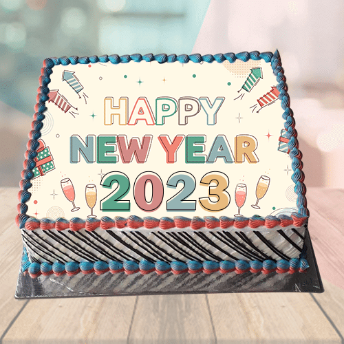new year 2023 cake