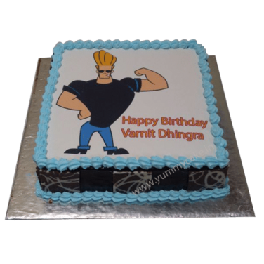 johnny bravo birthday cake online