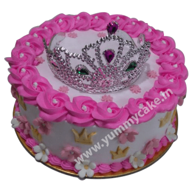 order crown cake for birthday online