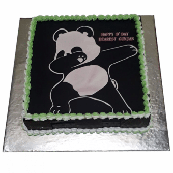 Panda Birthday Cake