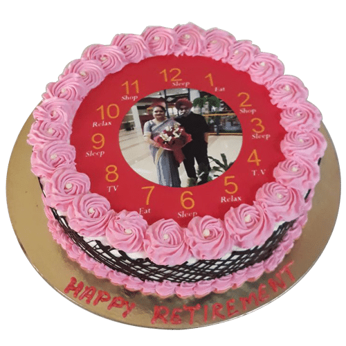 retirement cake online