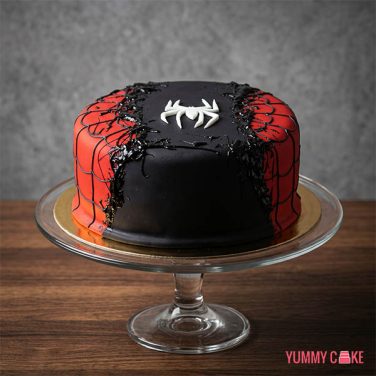Spiderman Fondant Cake
