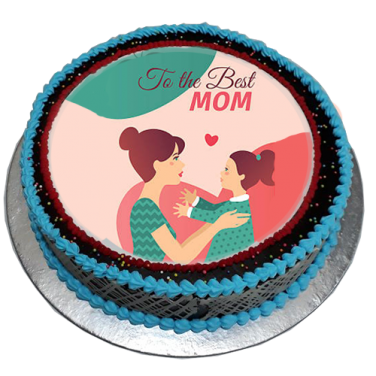 sweet and elegant mothers day cake online