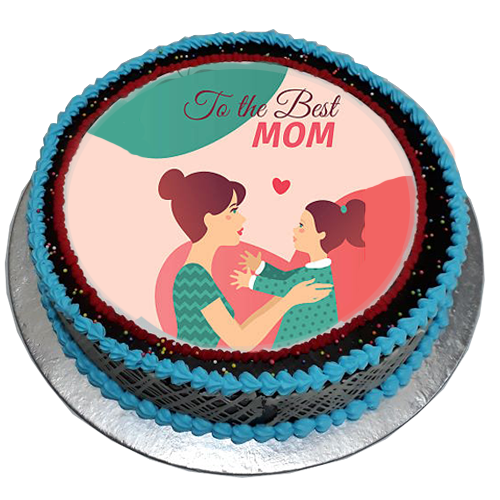 sweet and elegant mothers day cake online