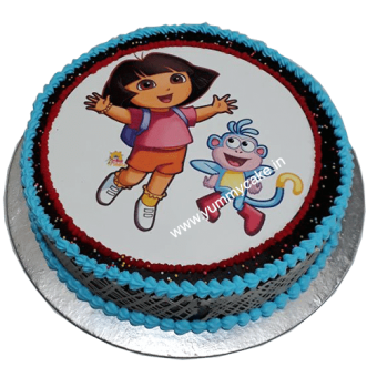 dora birthday cake online