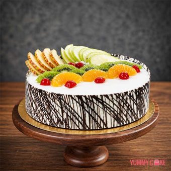 Celebration Smile Fruit Cake