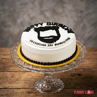 Mr Bearded Man Cake