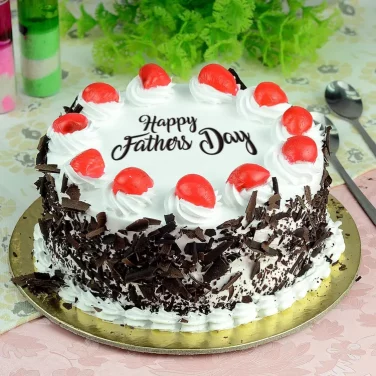 fathers day black forest cake