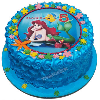 little mermaid cake online