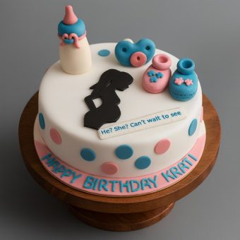 baby shower cake for girls
