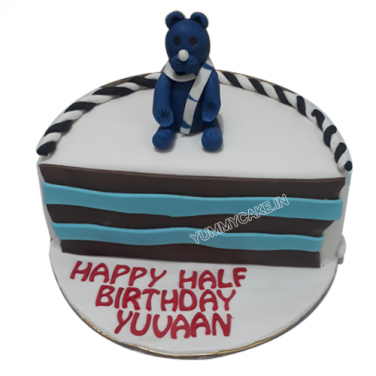 half year birthday cake online