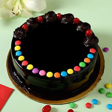 delicious dark chocolate cake